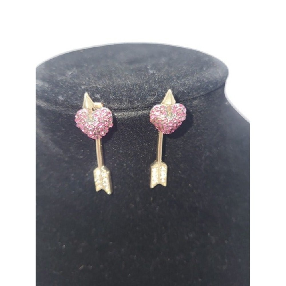 Betsey Johnson Cupids Arrow Earrings - Picture 5 of 5